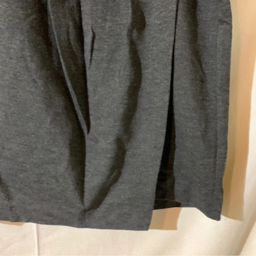 Banana republic // Grey faux wrap mini skirt size 2